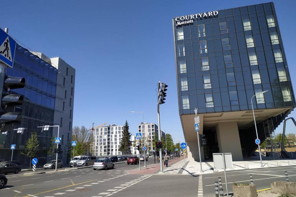 9Th Floor Amazing View Central Studio Apartment Βίλνιους Εξωτερικό φωτογραφία