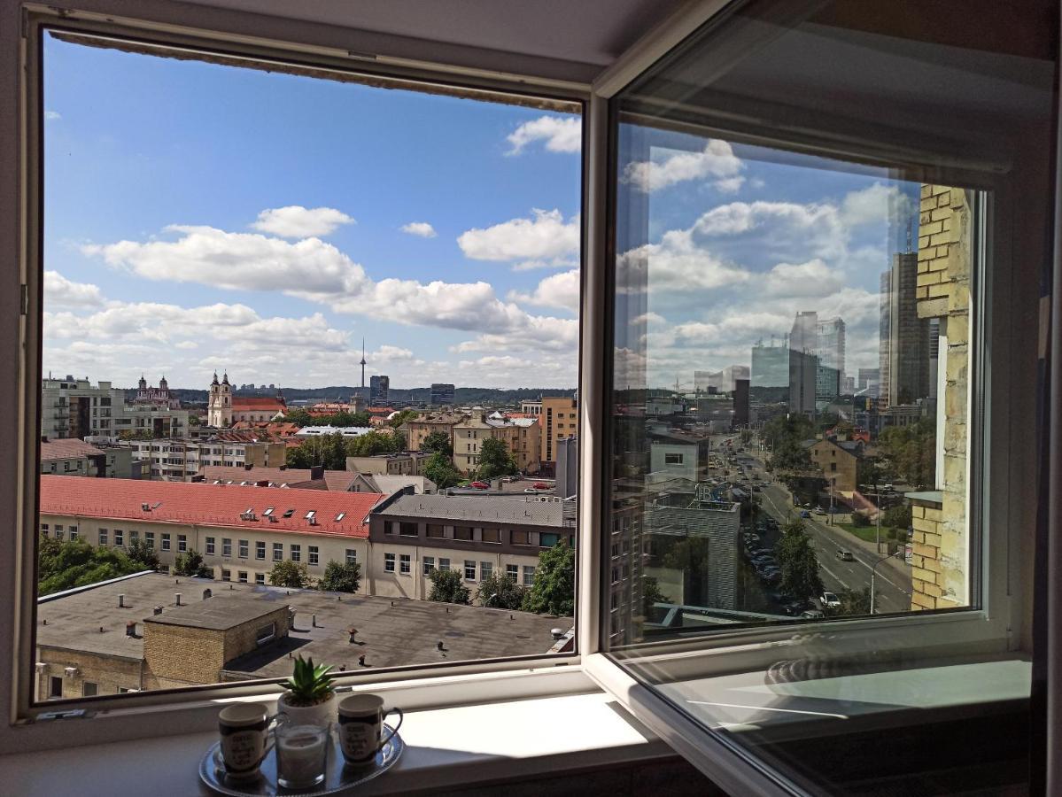 9Th Floor Amazing View Central Studio Apartment Βίλνιους Εξωτερικό φωτογραφία