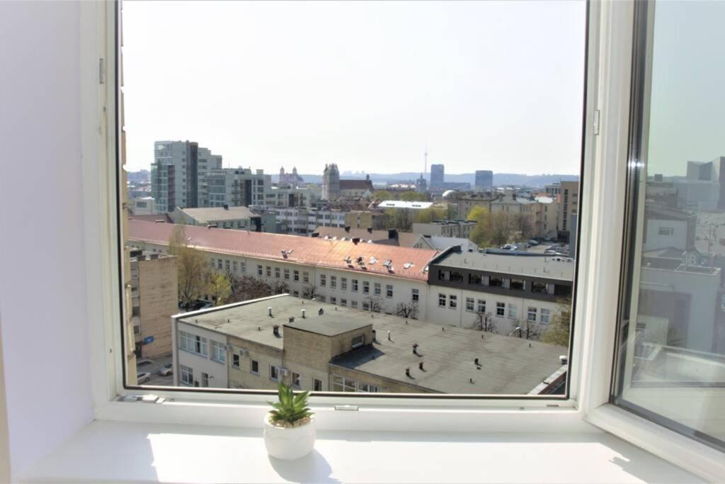 9Th Floor Amazing View Central Studio Apartment Βίλνιους Εξωτερικό φωτογραφία